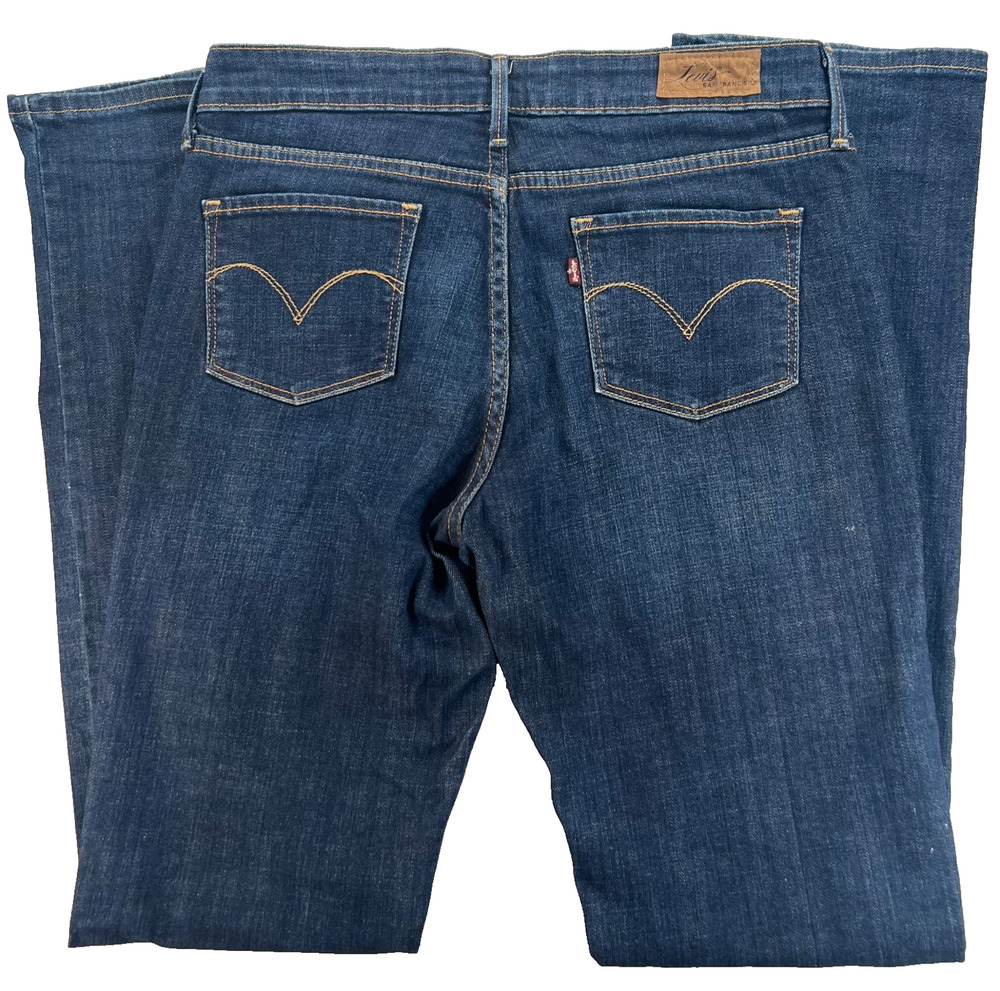 Levi's Slight Curve Classic Rise Straight Blue Jeans (Women's 8 / 29)